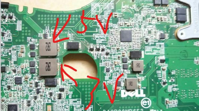 DELL 4520 进水不开机！济南磐龙维修