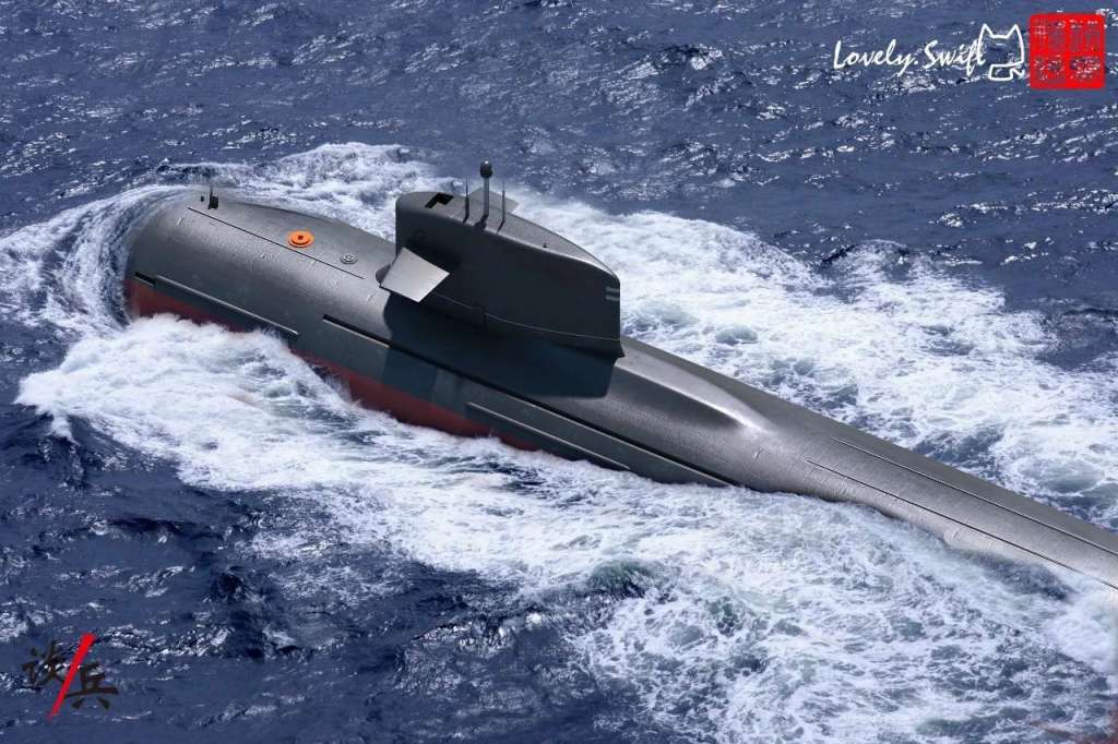 小龟背093B核潜艇个头小实力大!济南磐龙维修