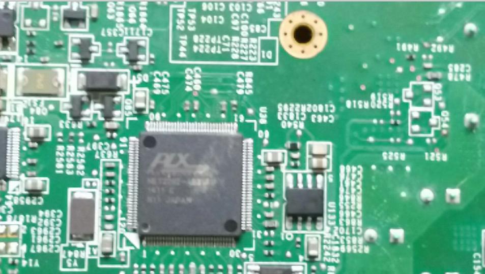 全网首发飞塔防火墙 FG-800C 主板高清维修图片（第二篇）！济南磐龙维修