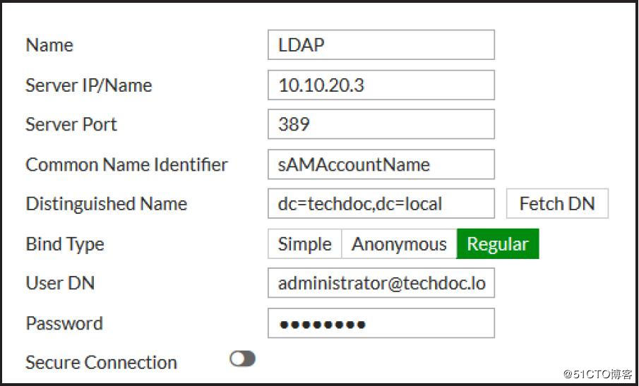 飞塔防火墙使用LDAP和FSSO代理进行单点登录方法实例