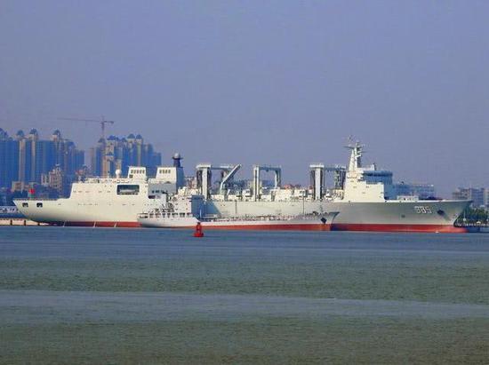 中国将建造核动力补给舰