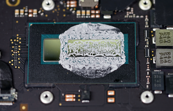 2015款苹果Macbook Pro拆机清灰涂硅脂图文过程!济南磐龙维修 2015款苹果Macbook Pro拆机清灰涂硅脂图文过程!济南磐龙维修