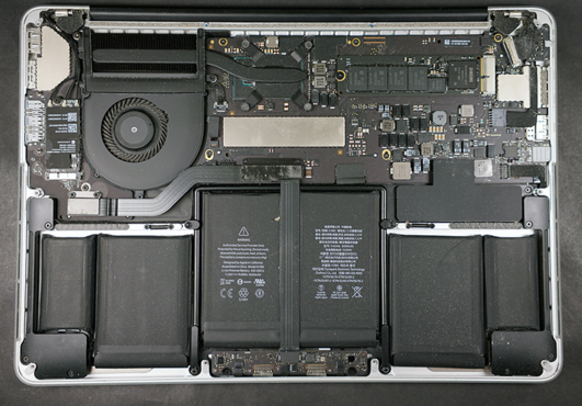 2015款苹果Macbook Pro拆机清灰涂硅脂图文过程!济南磐龙维修 2015款苹果Macbook Pro拆机清灰涂硅脂图文过程!济南磐龙维修