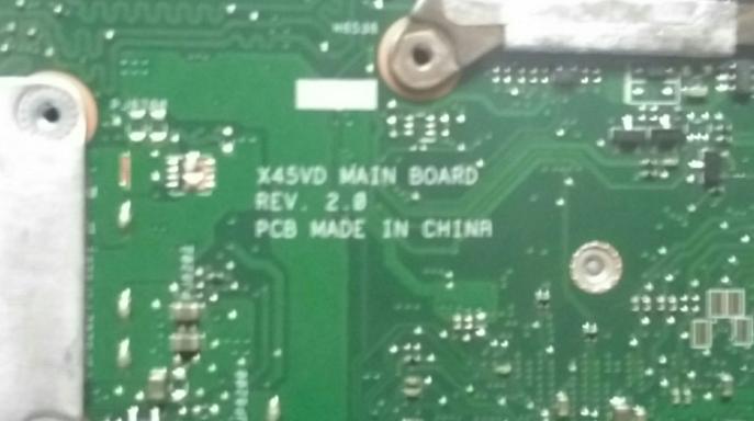 华硕X45V (X45VD)不开机电流到0.08A ，实践证明RT8206L可以RT8206A 代换！ - 济南磐龙笔记本交换机工控机维修服务中心