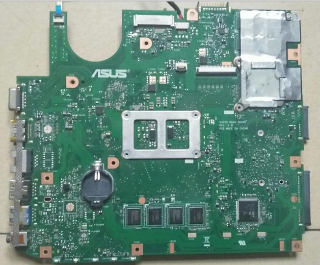 华硕X45V (X45VD)不开机电流到0.08A ，实践证明RT8206L可以RT8206A 代换！ - 济南磐龙笔记本交换机工控机维修服务中心