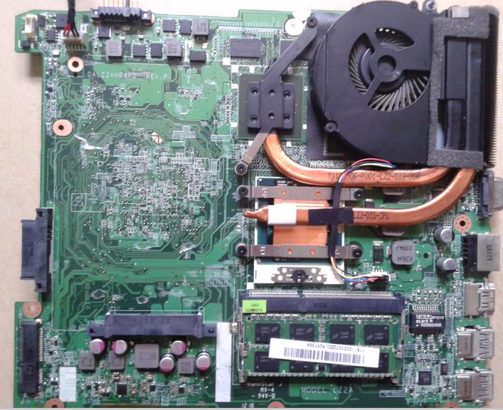 联想z480 主板高清维修图片