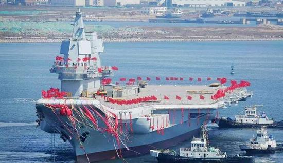 中國海軍這5年下水戰艦達80萬噸,了不起,我的國!