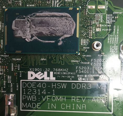 一个小电容惹得祸戴尔5437主板微短路维修过程图文帖